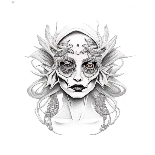 Scary Realistic Witch