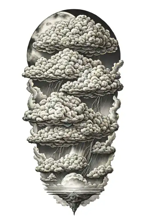 Cloud Filled Sky Storm