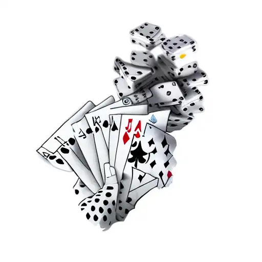 A Joker With Playing Cards