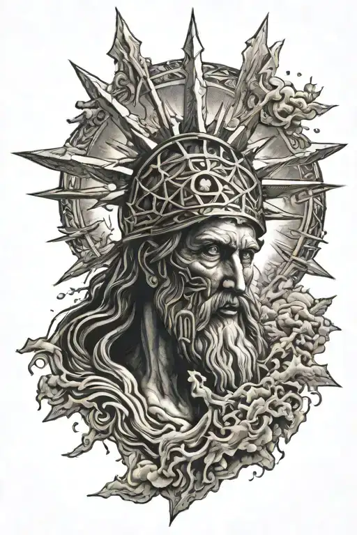 War And Jesus Rising Sun