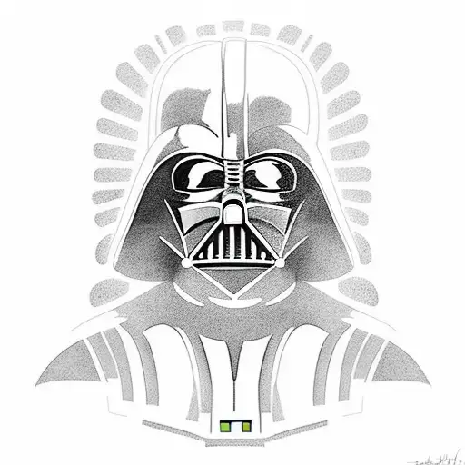 Darth Vader With Color