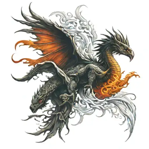 Dragon And Phoenix