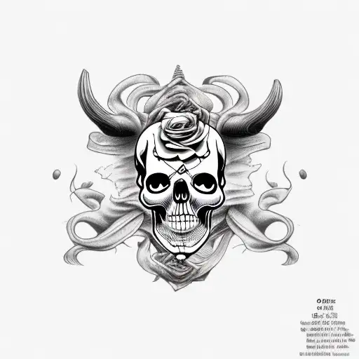Old West Cowboy Skull