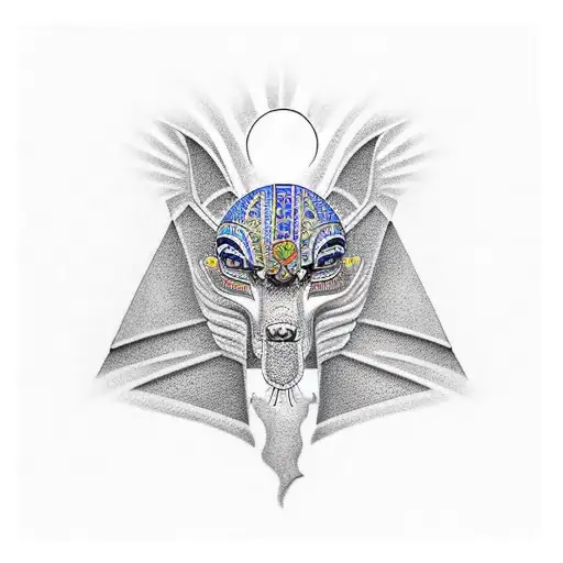 From Wrist To Half Way To Elbow With Egyptian Theme