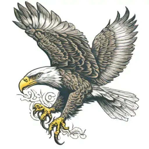 Eagle Flying