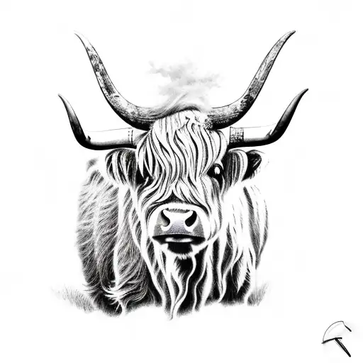 Highland Cow Bull