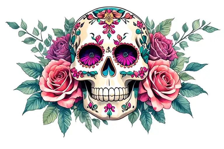 Sugar Skull Surrounded