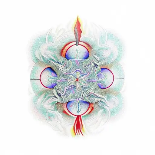 A Psychedelic Interpretation Of The Red Hot Chili Peppers Logo