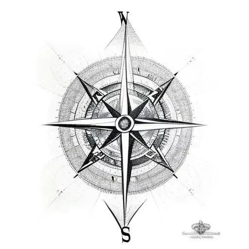 Compass Swallows Map Infinity