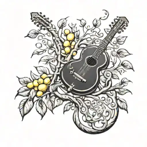 Lemon Tree Arabic Oud Instrument Intertwined Within