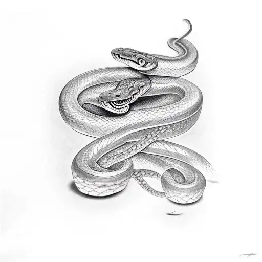 Snake With Heads On Both Sides