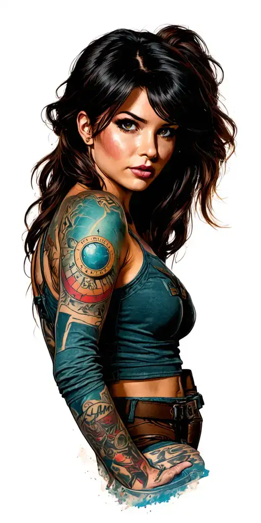 Fallout Vault Girl Pinup