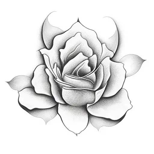 A Majestic Mountain Range In Puerto Rico With A Vibrant Flor De Maga Flower Blooming At Its Peak