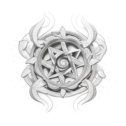 Symbol Of The Four Natural Elements