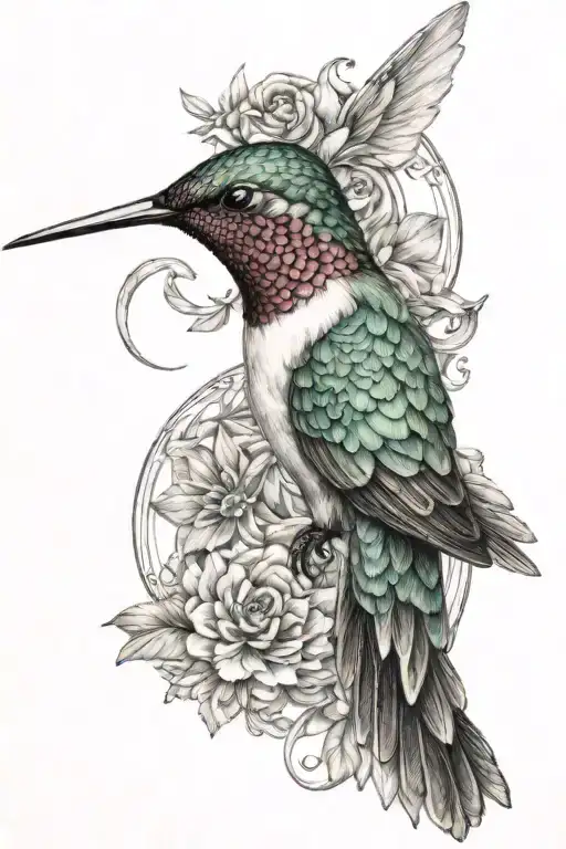 Hummingbird Circled