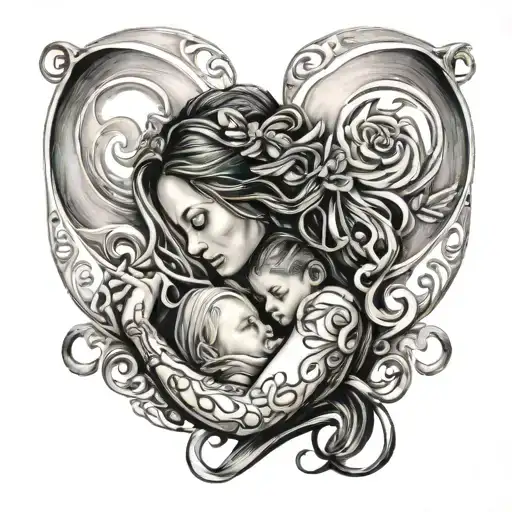 Infinity Mother Daughter