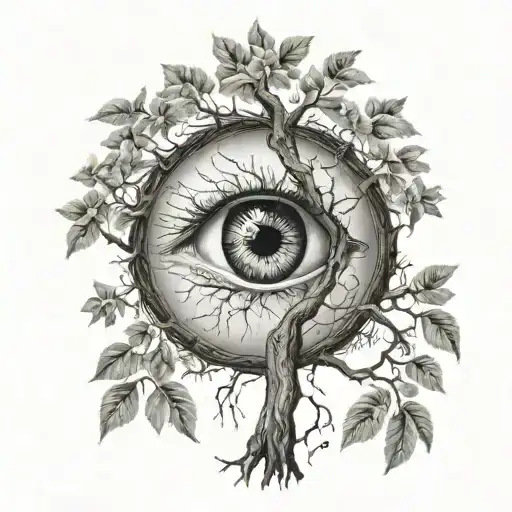 Tree With Eye Inside