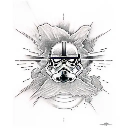 Dark Side From Star Wars Full Arm Sleeve