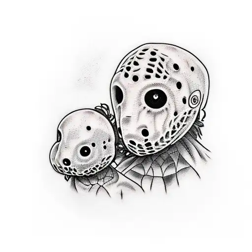 Jason Vorhees With Wife