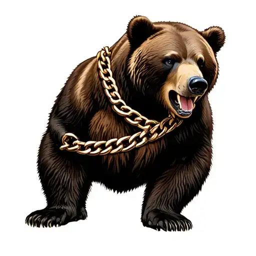 Bear Gangster Chain