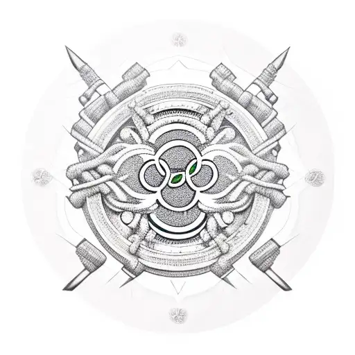 A Discreet And Creative Design Of Olympic Rings