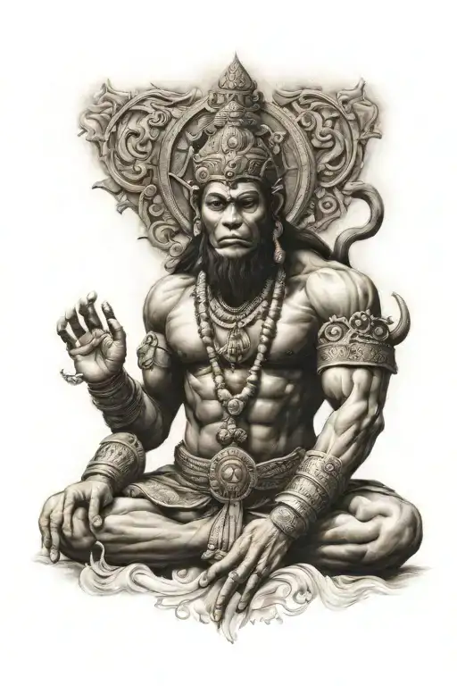 Panchmukhi Hanuman Ji Indian Diety