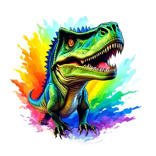 Dinosaur Goonies Rainbow