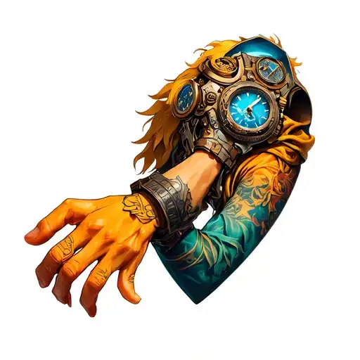 Chrono Trigger Lavos Epoch Pixel 3D Arm