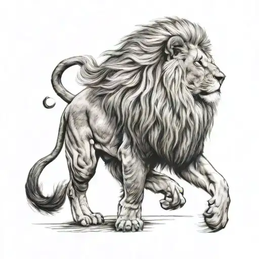 Lions Mane Symbolizing Strength