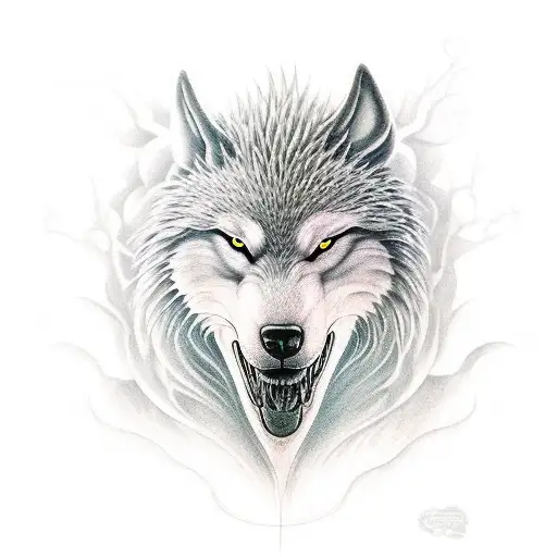 Vegneful Fenrir With Nature Elements