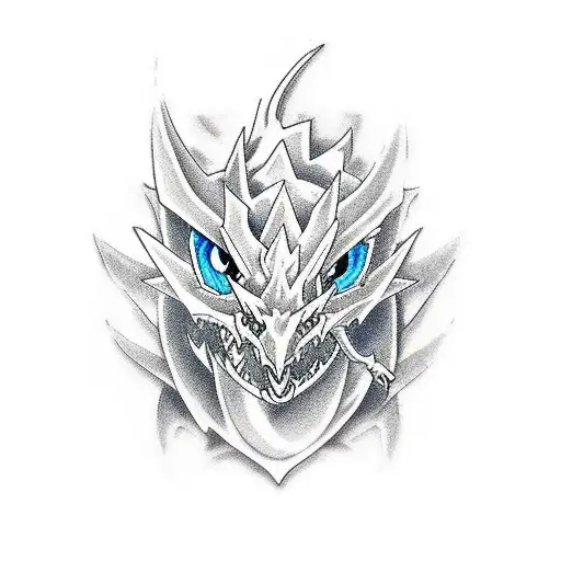 Yugioh Blue Eyes White Dragon