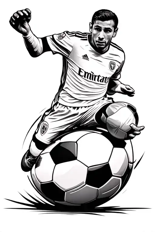 Soccer Ball With A Genius Name