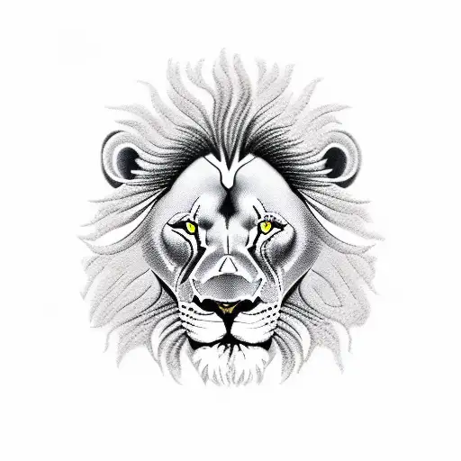 Lion With Rod Of Asclepius