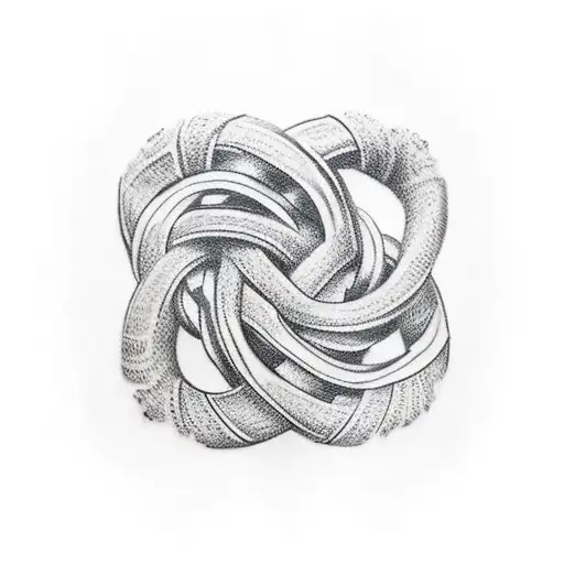 Infinite Love Knot