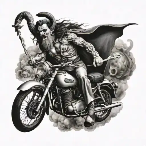 Michael Driving Satan Out Of Heaven