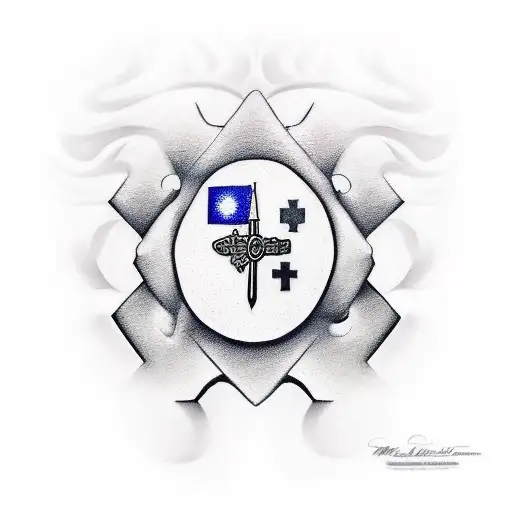 A Memorial Tattoo Who Their Parants Died The Father Was A Dentist And Mother Was A Nurse