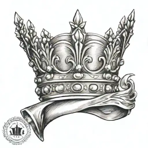 Behind The Ear Kings Crown