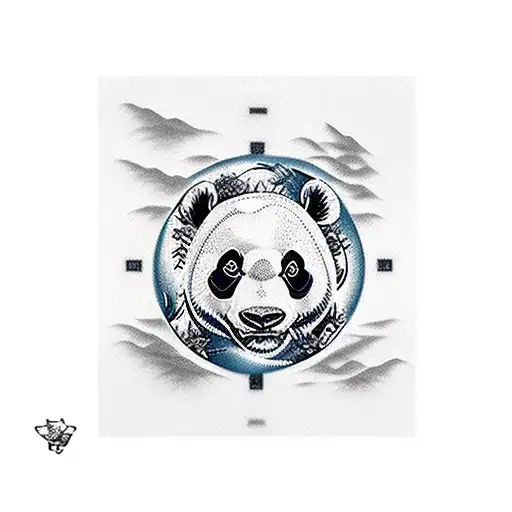 Nature Bamboo Ocean Panda