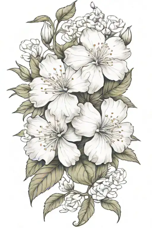 May And August Birth Flowers Growing Tree