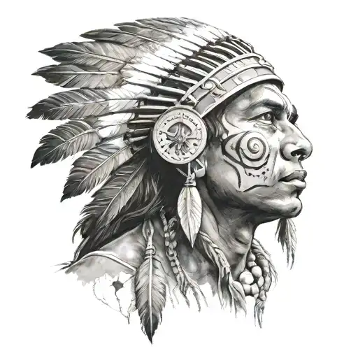 Colombia Indian Boy With Air Force Logo