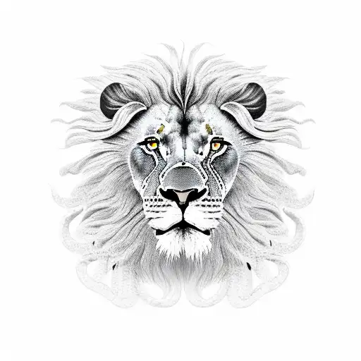 Head Of A Lion And A Scorpion