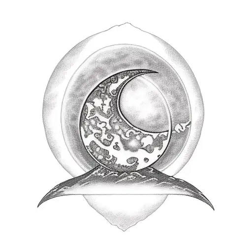 Moon With Selenophile Written