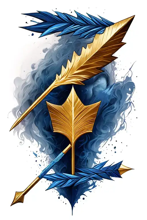 Realistic Arrow Made