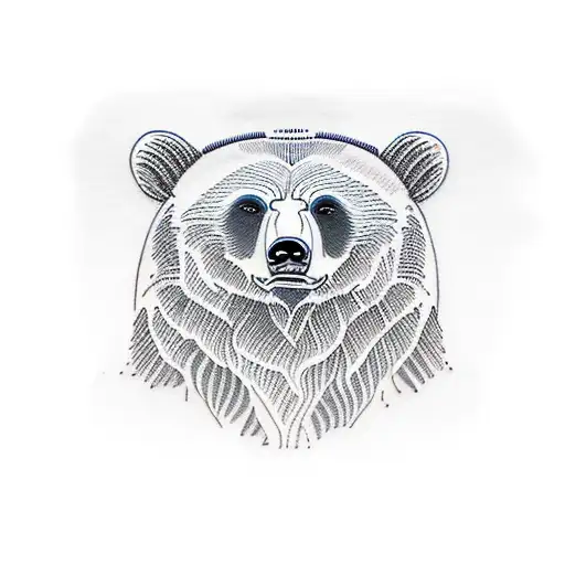 Grizzly Bear Meditating