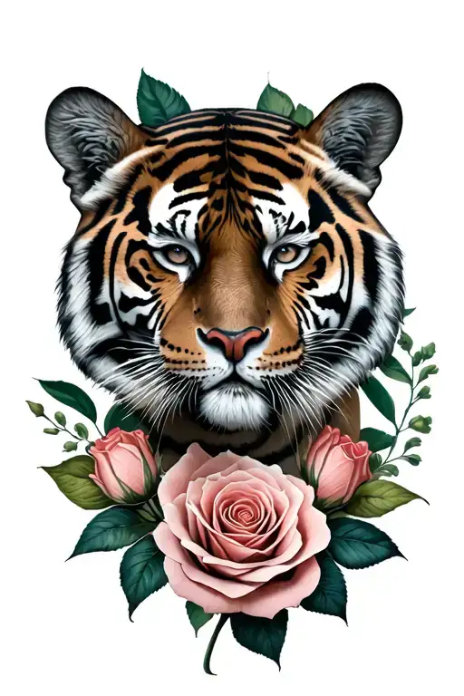 Tiger Wife Roses Sleeve