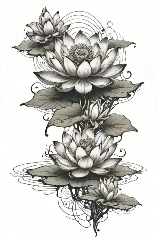 Lotus Flower Dharma Symbol
