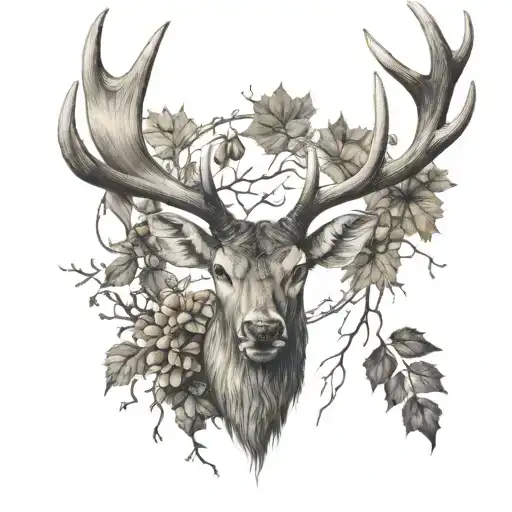 Antlers And Nature