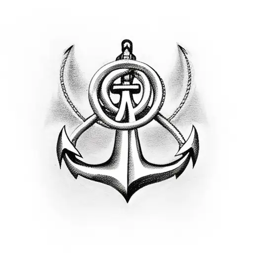 Anchor With Schaffer Strong In Writting