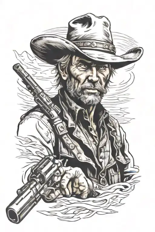 Western Outlaw Gunslinger