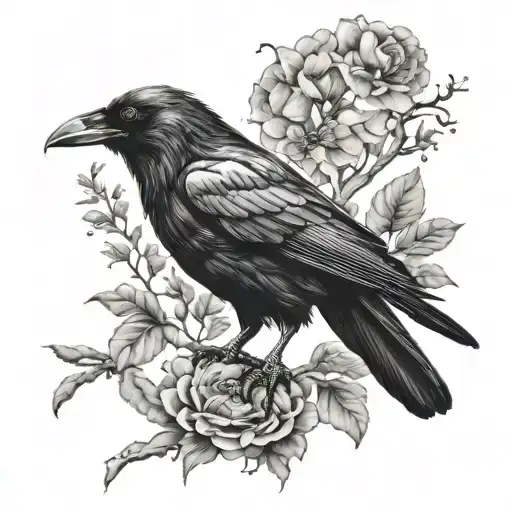 Elegant Raven